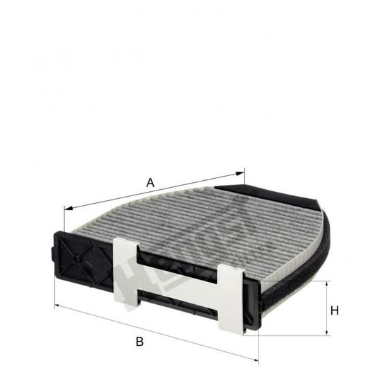 Imagem de Filtro Cabine Sl-Class 2014 a 2017 Hengst E2954LC03