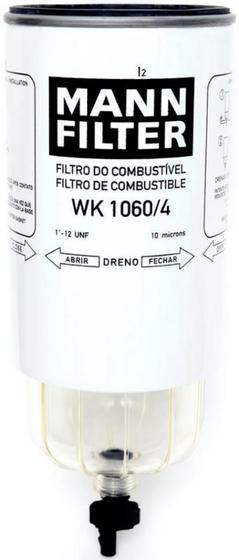 Imagem de Filtro Combustível 1718 M 2001 a 2005 Mann-Filter WK 1060/4