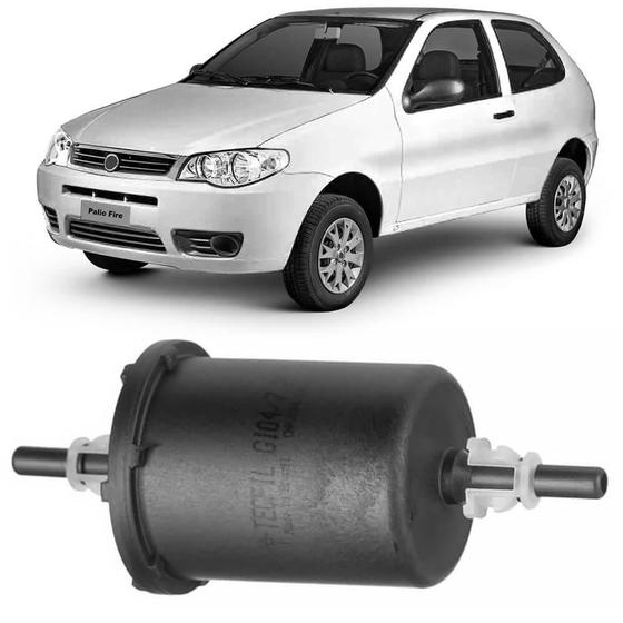 Filtro Combustível Fiat Palio Fire E-torq 2000 a 2017 Tecfil - Filtro ...