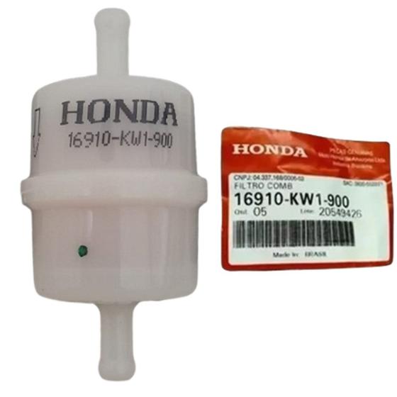 Imagem de Filtro Combustível Moto Honda Carburada Titan 125 76 Á 04, Fan 125 05 Á 15