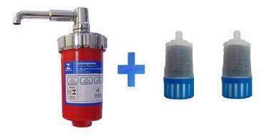 Imagem de Filtro Copo Vermelho Universal Abs Com 2 Refil Extra