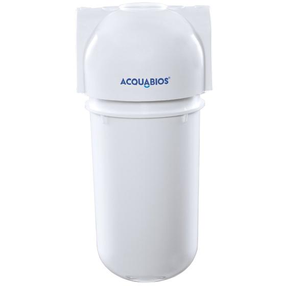 Filtro de Água Acqua 200 7" com Refil de Carbon Block Acquabios em Polipropileno Branco Menor preço em Filtro de Água Acqua 200 7" com Refil de Carbon Block Acquabios em Polipropileno Branco