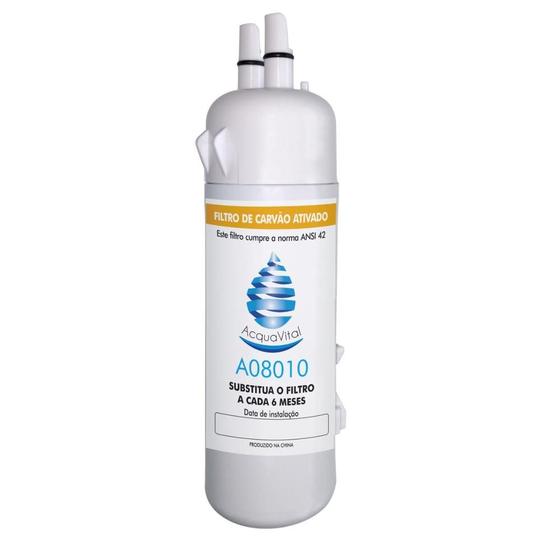 Imagem de Filtro de Água Compatível Geladeira Brastemp Brs62c Brs70h Brs75b Brs80a
