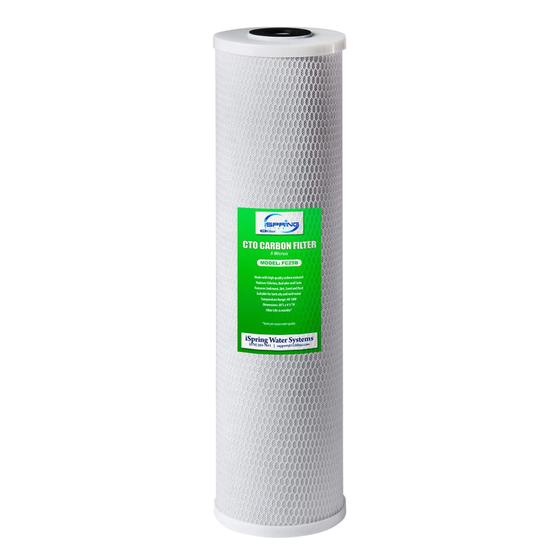 Imagem de Filtro de Água iSpring FC25B - Refil de Carvão Bloco CTO 20" x 4.5"