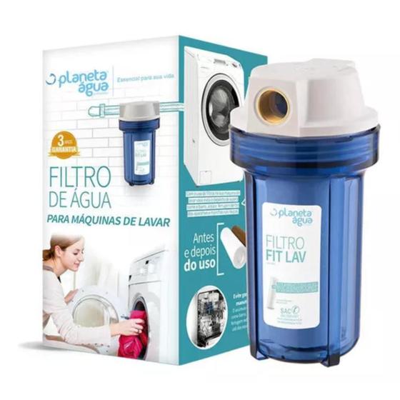 Imagem de Filtro De Água Para Máquinas De Lavar Fit Lav Planeta Agua