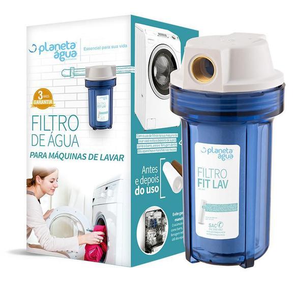 Imagem de Filtro De Água Para Máquinas De Lavar Fit Lav Planeta Agua