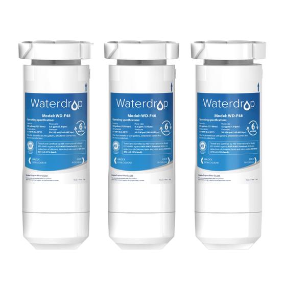 Imagem de Filtro de Água Waterdrop XWF para Refrigerador GE