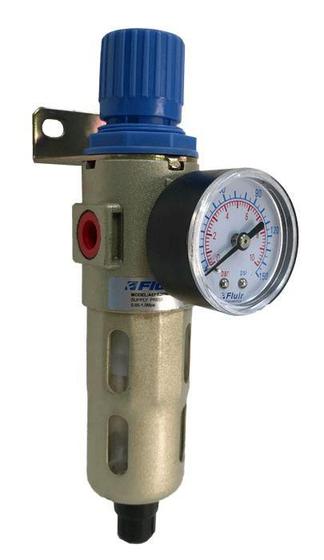 Imagem de Filtro De Ar C/ Regulador 1/4 Fluir - Para Compressores * 8838