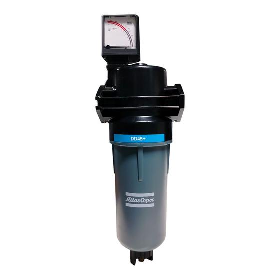 Imagem de Filtro de Ar Coalescente DD45 3 4pol NPT Pre Filtro ATLAS COPCO