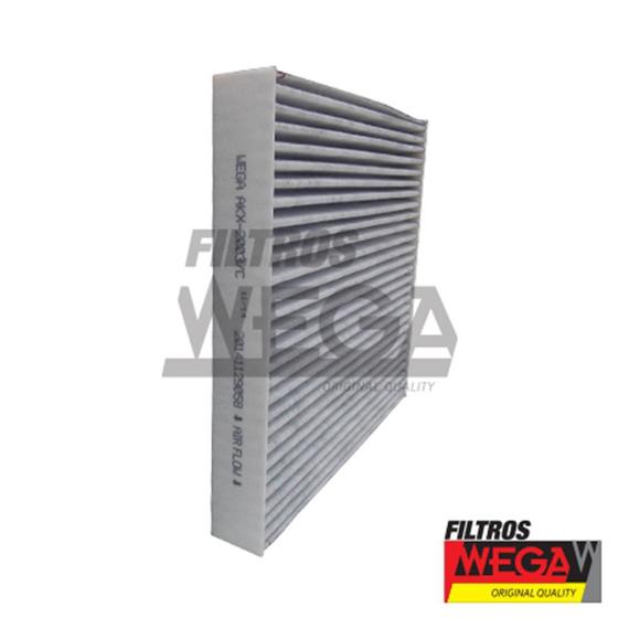 Filtro de Ar Condicionado Cabine Hyundai Azera 3.3 V6 24v Carvão Ativado Akx2003/c Wega Menor preço em Filtro de Ar Condicionado Cabine Hyundai Azera 3.3 V6 24v Carvão Ativado Akx2003/c Wega
