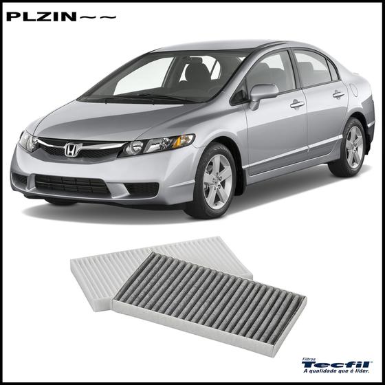 Imagem de Filtro De Ar Condicionado Honda Accord, Civic - Tecfil Acp708