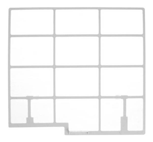 Filtro De Ar Direito Para Ar Condicionado Split Electrolux - A07690501 / 32490032 Menor preço em Filtro De Ar Direito Para Ar Condicionado Split Electrolux - A07690501 / 32490032