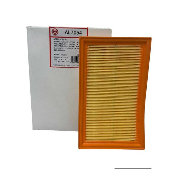 Imagem de Filtro de Ar do Motor Nissan Tida - Livina 1.8 Flex - Gasolina 08-14 AL7054
