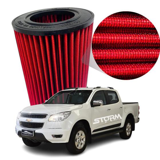 Imagem de Filtro De Ar Esportivo Chevrolet S10 2.8 2.5 2.4 2012 A 2022