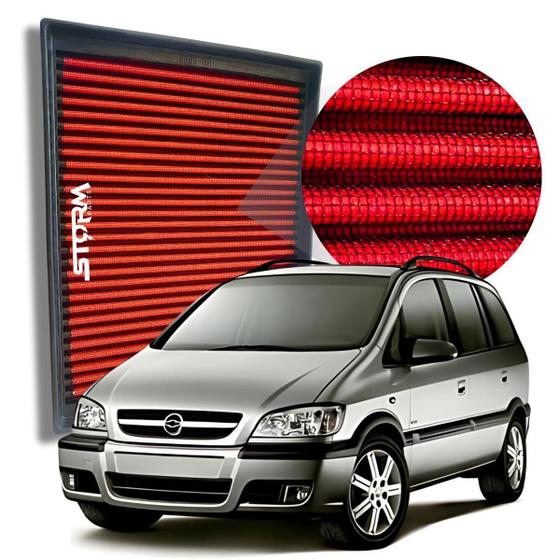 Imagem de Filtro De Ar Esportivo Gm Zafira 2.0 8V Flex Ano 2001 A 2012