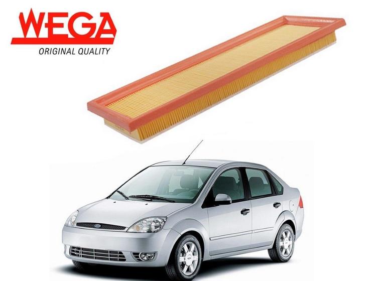 Imagem de Filtro de ar wega ford fiesta sedan 1.0 supercharger 2003 a 2005