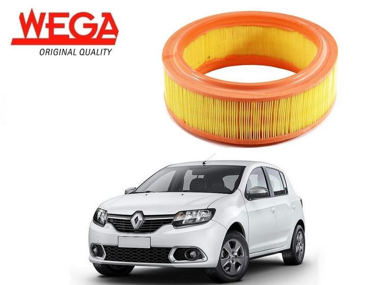 Imagem de Filtro de ar wega renault sandero 1.6 8v 2014 a 2016