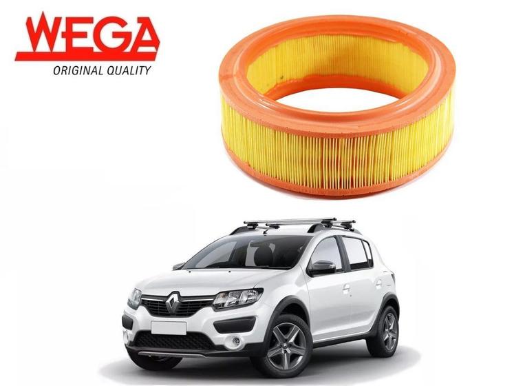 Filtro de ar wega renault sandero stepway 1.6 8v 2014 a 2016 - Outros ...