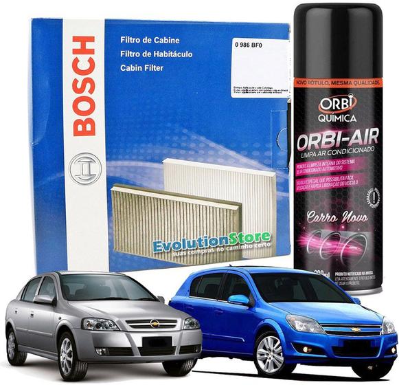 Imagem de Filtro De Cabine Ar Condicionado Bosch Astra Vectra GT GTX + Spray Higienizador