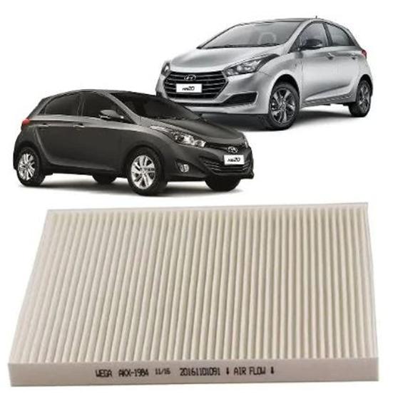 Filtro De Cabine Ar Condicionado Bosch Hyundai HB20 HATCH COMFORT 1.0 12V KAPPA L3 FLEX 2018 Menor preço em Filtro De Cabine Ar Condicionado Bosch Hyundai HB20 HATCH COMFORT 1.0 12V KAPPA L3 FLEX 2018