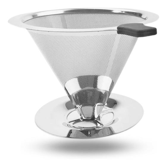 Filtro De Café Coador Inox 103 Grande Reutilizável Pour Over é boa?
