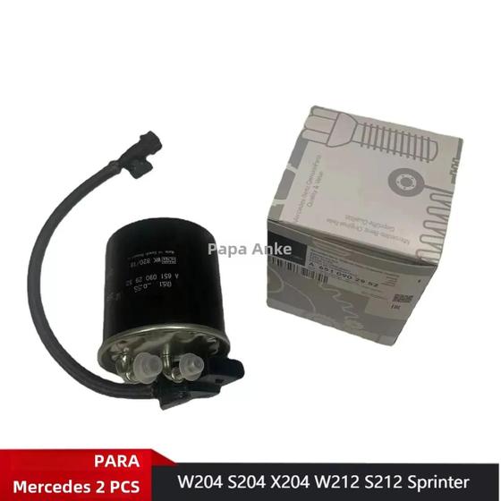 Imagem de Filtro de Combustível com Sensor para Mercedes-Benz OM651 (A6510902952) - 2 Peças