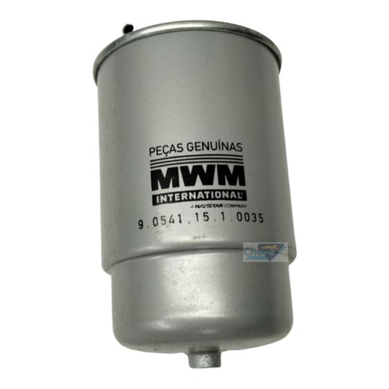 Filtro de Combustível - S10 2.8 Diesel 2006 á 2011 GM 94707151 - Filtro ...