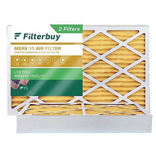 Imagem de Filtro de filtro 15x30x4 Filtro de ar MERV 11 Defesa alérgena (2-Pack), Substituição de filtros de ar do forno HVAC AC (Tamanho real: 14,50 x 29,50 x 3,75 polegadas)