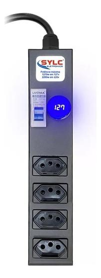Imagem de Filtro De Linha 4t Protetor Profissional Régua Bivolt 20a  