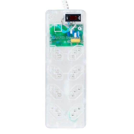 Filtro de Linha + DPS iClamper Energia 8, 8 Tomadas, Bivolt, Transparente - 26776 Menor preço em Filtro de Linha + DPS iClamper Energia 8, 8 Tomadas, Bivolt, Transparente - 26776