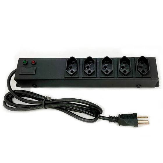 Filtro De Linha Protetor Contra Surtos E Descargas Elétricas Multicraft FLHT220V 5 Tomada 220V Menor preço em Filtro De Linha Protetor Contra Surtos E Descargas Elétricas Multicraft FLHT220V 5 Tomada 220V