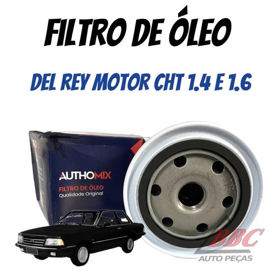 Imagem de Filtro De Óleo Del Rey Motor CHT 1.4 e 1.6