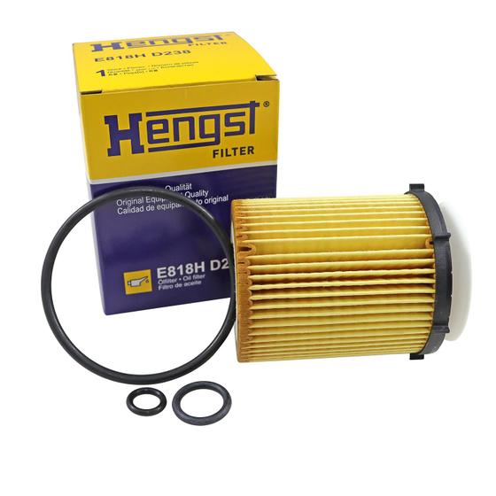 Imagem de Filtro de Óleo Hengst E818H D238 Mercedes A250 - Cód.9724