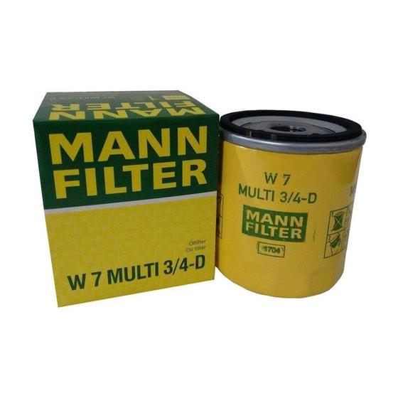 Imagem de Filtro de Óleo - Mann-Filter - W7 MULTI 3/4-D - Unitário - Mann Filter