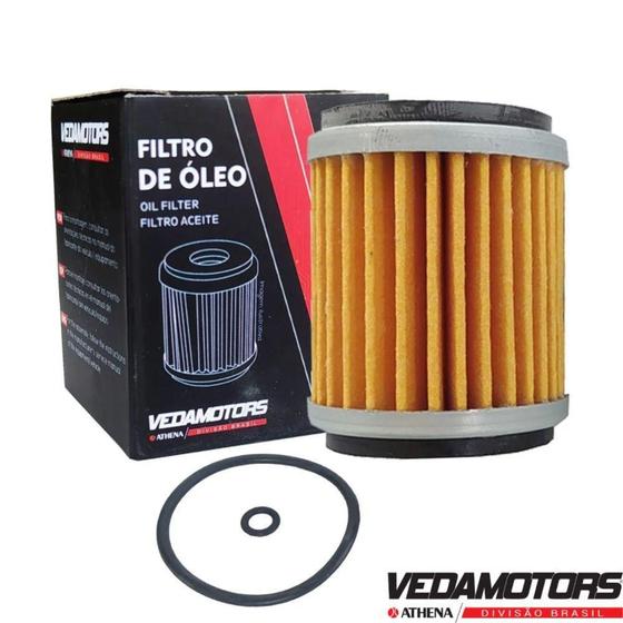 Imagem de Filtro de Óleo Para Moto Yamaha Fazer 250 Lander Vedamotos - Vedamotors