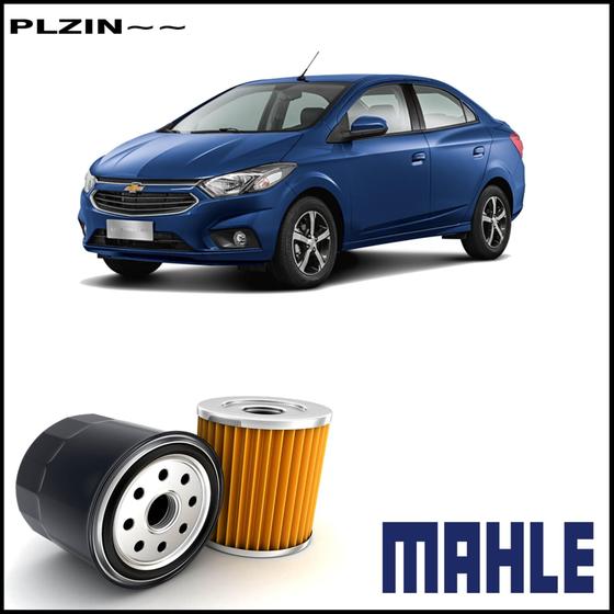 Imagem de Filtro De Oleo Prisma 1.0 / 1.4 Metal Leve - MAHLE