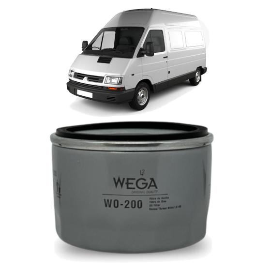 Imagem de Filtro de Óleo Wega Renault Trafic Gasolina 2000 2001 2002