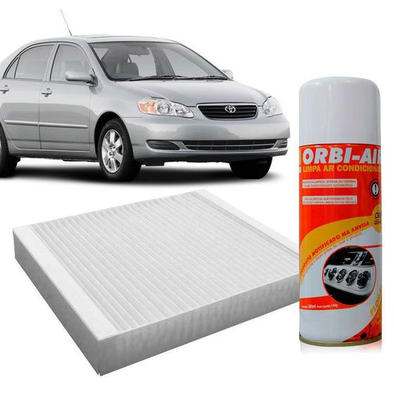 Filtro do Ar Condicionado Cabine Toyota Corolla 1.6 16V 1993 em diante 1.8 16V 1993 a 2007 2.2 16V 1995 a 1997+ Higienizador Menor preço em Filtro do Ar Condicionado Cabine Toyota Corolla 1.6 16V 1993 em diante 1.8 16V 1993 a 2007 2.2 16V 1995 a 1997+ Higienizador