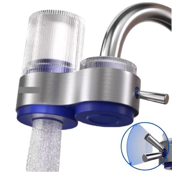 Imagem de Filtro Doméstico com Carvão Ativo e Design Compacto