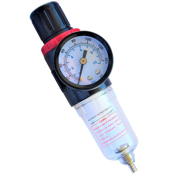 Imagem de Filtro e Regulador de Ar 1/4 Pol. FRA250 Intech Machine