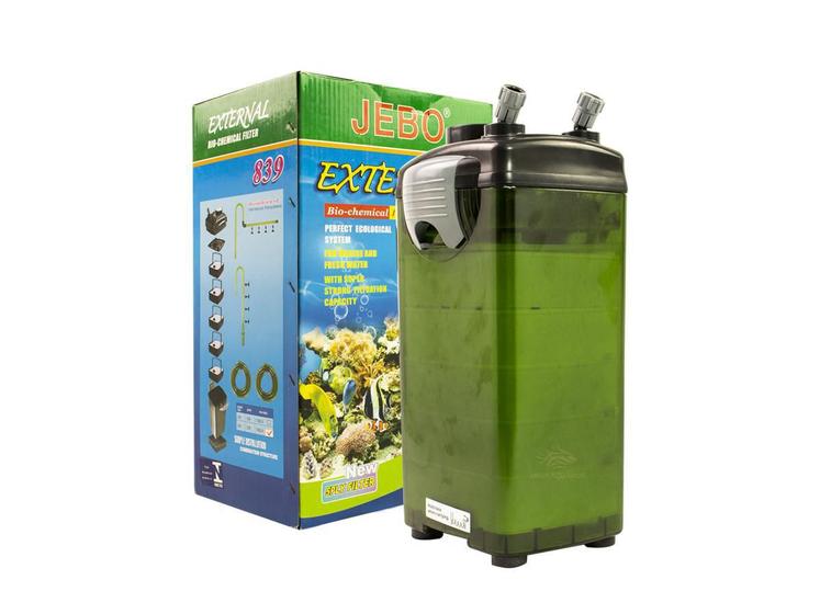 Filtro Externo Canister Jebo 839 829 1500 L/H - 35W 110V - Filtro para ...