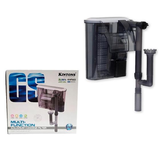 Imagem de Filtro Externo GS KHF-803 500 L/H Para Aquários Até 100 Litros 110v - Kintons