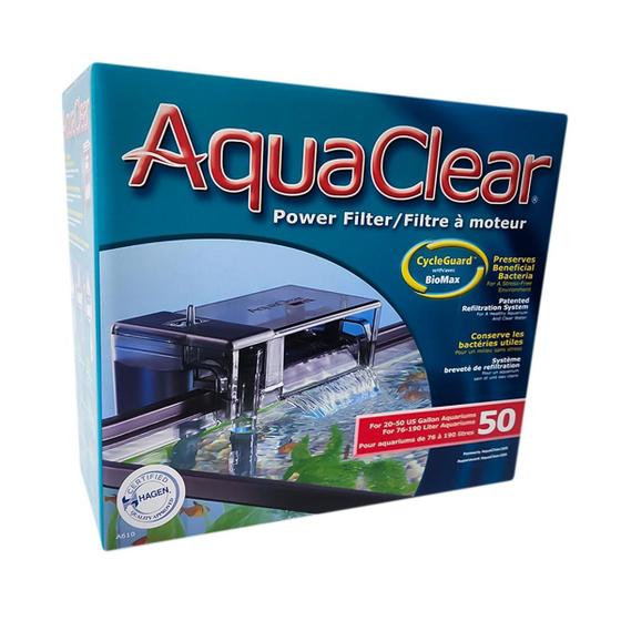 Imagem de Filtro Externo Hang On Aquaclear 50 757l/h Aquário até 190 L