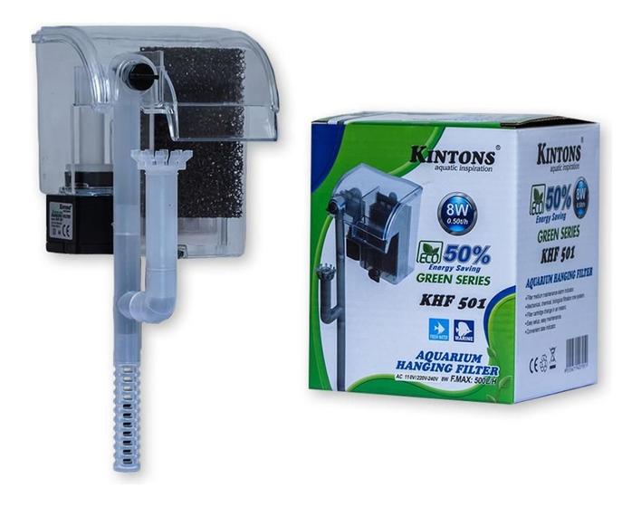 Imagem de Filtro Externo KHF-501 500 L/H Para Aquários Até 100 Litros 110v - Kintons