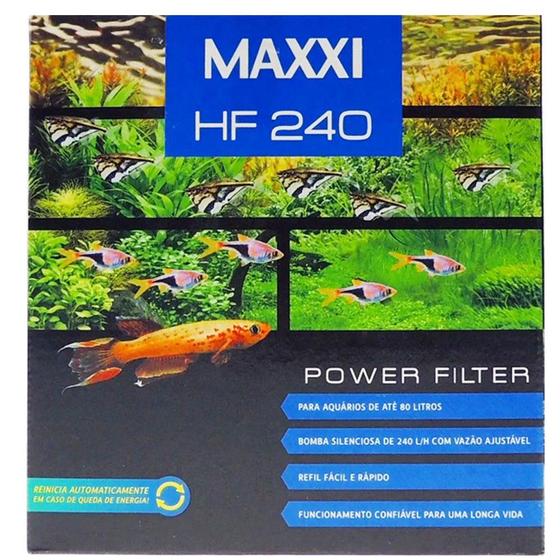 Imagem de Filtro Externo Maxxi para Aquários HF 240 240l/h 110V