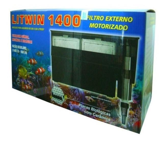 Imagem de Filtro Externo Para Aquários Litwin 1400-110v