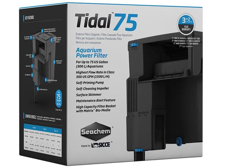 Imagem de Filtro Externo Seachem Tidal 75 1500l/h 110v