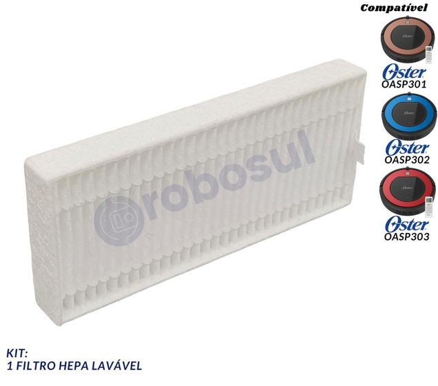 Imagem de Filtro Hepa Robo Aspirador Oster OASP301 OASP302 OASP303