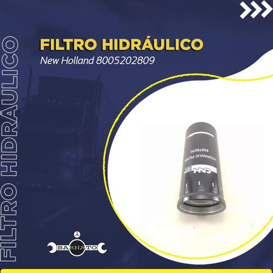 Imagem de Filtro hidraulico new holland 8005202809