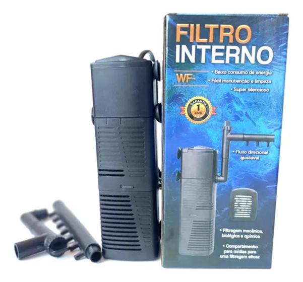 Imagem de Filtro Interno Aquário 600l/h Wfish Wf-34 Silencioso